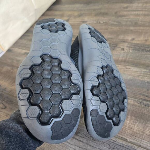Nike Flex 2018 black gray running trainers sneakrs women's sz 7 bouncy tread - Picture 8 of 10